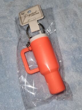 Mini Tumbler/Cup Keychain with Screw-on Lid